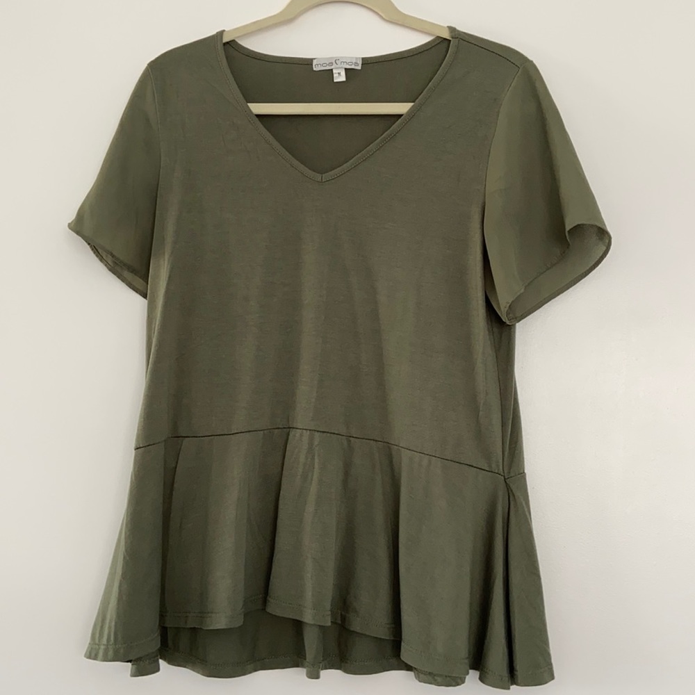 Green shirt